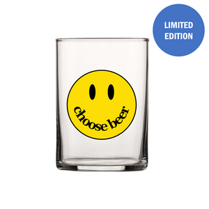 Single Product Image (minor imperfection) *LTD EDITION* “Choose Beer" 16.75oz glass MAX 2pp