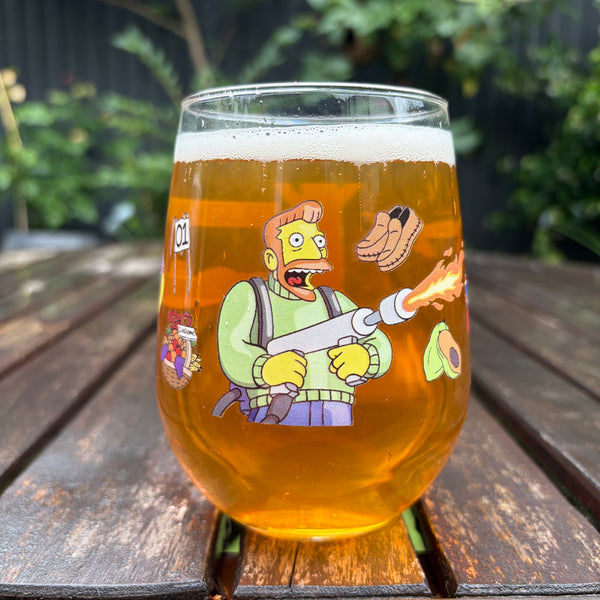 Single Product Image Thumbnail "Hank Scorpio" 16oz glass