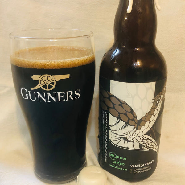 Single Product Image Thumbnail v.minor imperfection "GUNNERS" 16oz 440ml glass