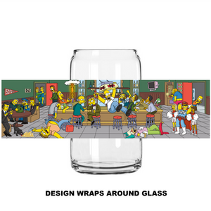 Single Product Image “Moe's Tavern” 16oz glass