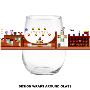 Single Product Image "Spring Yard Zone" Sonic 16oz vina stemless glass