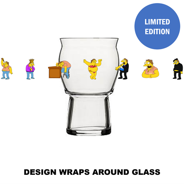 Single Product Image Thumbnail <5 left "Barney" 16oz glass *LTD EDITION* max 3pp