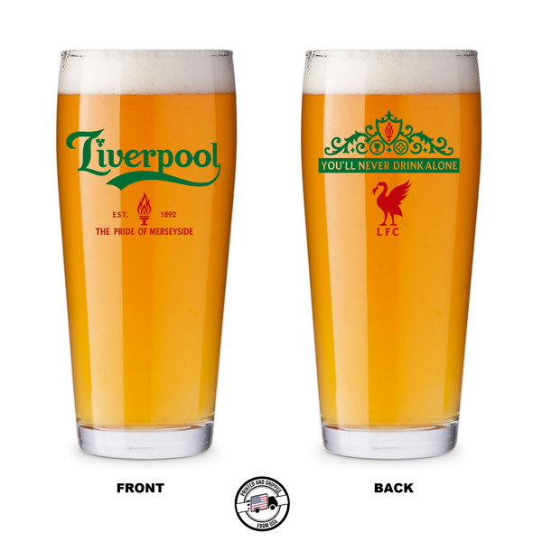 Single Product Image Thumbnail PRE ORDER "Liverpool" 16oz glass