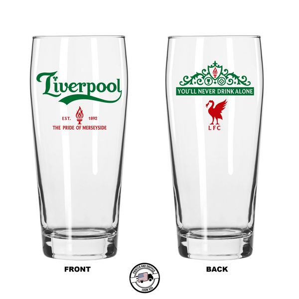 Single Product Image Thumbnail PRE ORDER "Liverpool" 16oz glass