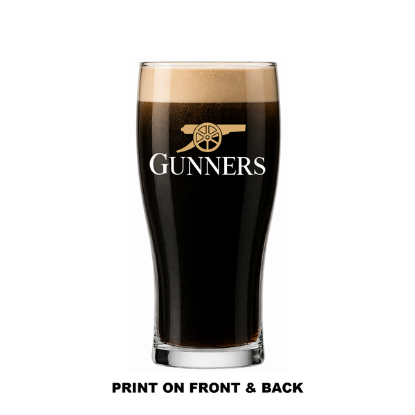 Single Product Image Thumbnail 16oz "GUNNERS" glass