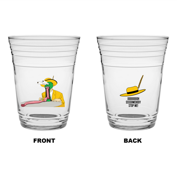 Single Product Image Thumbnail *LIMITED* “The Mask" 16oz party cup glass (MAX 3PP)
