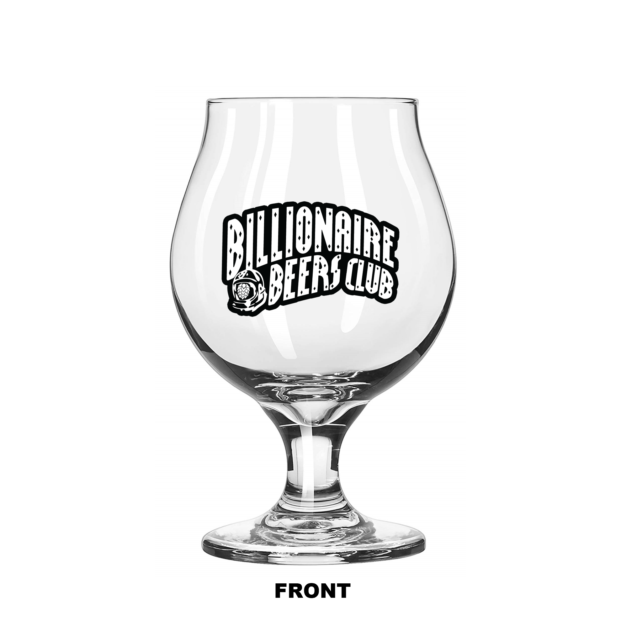 Single Product Image *LIMITED* “Billionaire Beers Club" 16oz Belgian glass (MAX 1PP)